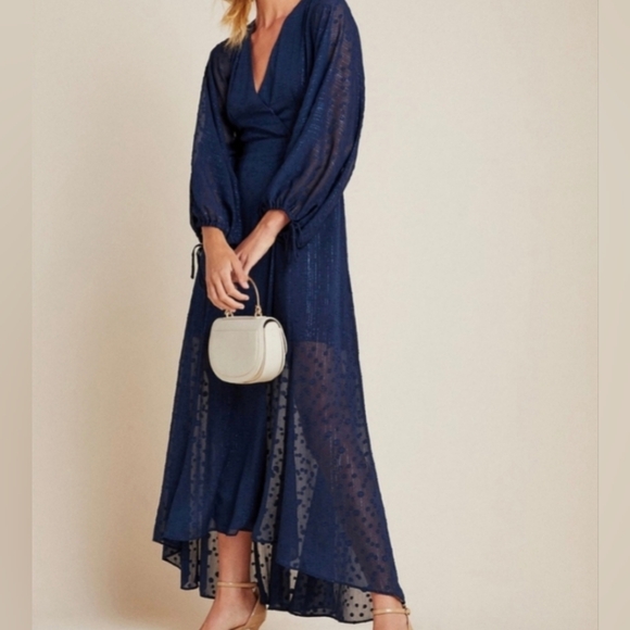 Hutch Dresses & Skirts - Hutch Swiss Dot Wrap Dress